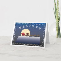 GELOOF IN KERSTMIS KAART