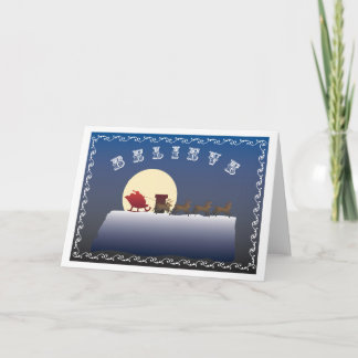 GELOOF IN KERSTMIS KAART