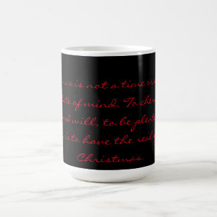 Geloof in Kerstmis, koffie-Mok Koffiemok