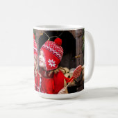 Geloof in Kerstmis, Mok fotografie koffie (Voorkant rechts)