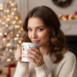 Geloof in Kerstmis Santa Combo Mok