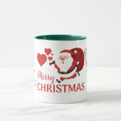 Geloof in Kerstmis Santa Combo Mok (Midden)