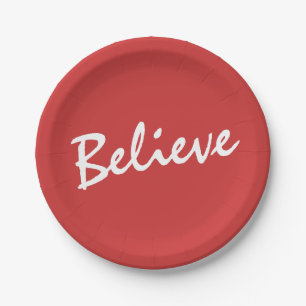 Geloof in Kerstmis   Vakantie Papieren Bordje