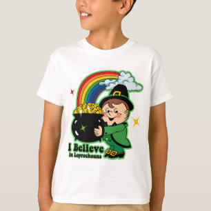 Geloof in Leprechauns T-shirt
