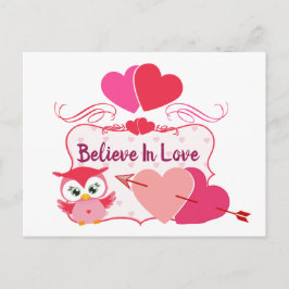 Geloof in liefde briefkaart