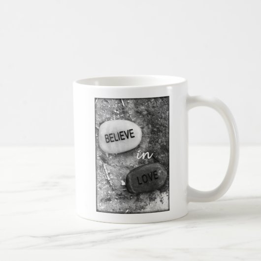 Geloof in liefde koffiemok (Rechts)