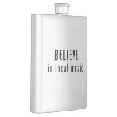 Geloof in lokale muziek flacon (Rechts)