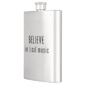 Geloof in lokale muziek flacon (Links)