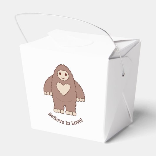 Geloof in Love Bigfoot Bedankdoosjes (Achterkant)