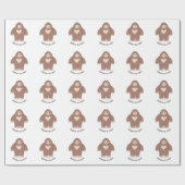 Geloof in Love Bigfoot Cadeaupapier (Vlak)