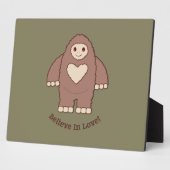 Geloof in Love Bigfoot Fotoplaat (Zijkant)