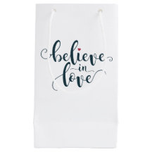 Geloof in Love Valentijn Calligraphy | Gift Bag