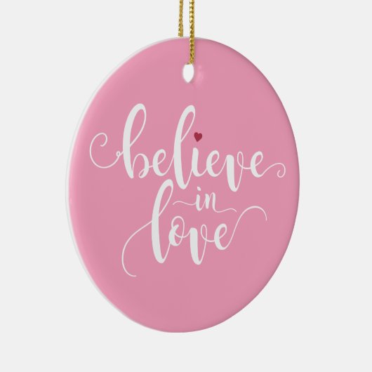 Geloof in Love Valentijn Calligraphy | ORNAMENT (Rechts)