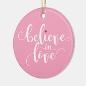 Geloof in Love Valentijn Calligraphy | ORNAMENT (Links)