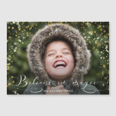 Geloof in Magic Calligraphy & Gold Sparkles (Voorkant)