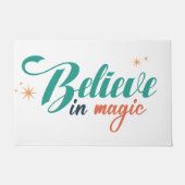 Geloof in Magic Christmas Deurmat (Voorkant)