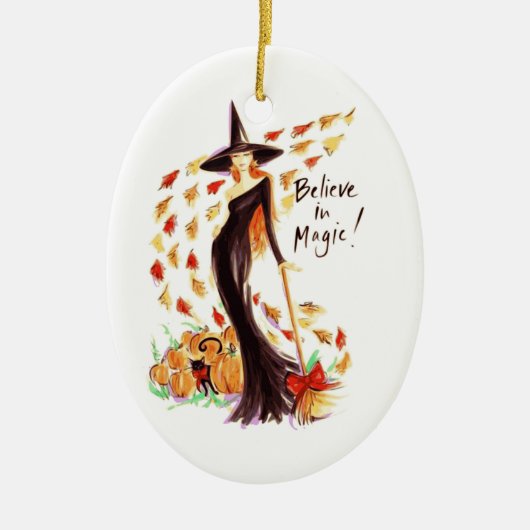 GELOOF IN MAGIC KERAMISCH ORNAMENT (Voorkant)