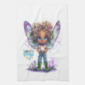 Geloof in Magic Lil' Fairy keukendoeken Theedoek (Verticaal)
