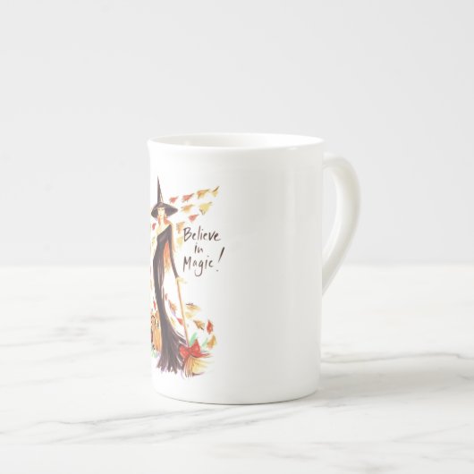 GELOOF IN MAGIC PORSELEIN KOP (Voorkant rechts)