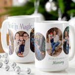 Geloof in magie 5 afgeronde lozenge foto nieuwe ma koffiemok<br><div class="desc">Geloof in Magic foto mok voor nieuwe moeder eerste kerst - of u kunt de formulering voor elke en elke gelegenheid aanpassen. Het ontwerp beschikt over 5 foto's en volledig bewerkbare bewoordingen voor u om te personaliseren hoe u maar wilt. Uw foto's worden weergegeven in 16:9-portretformaat en de fotosjabloon geeft...</div>