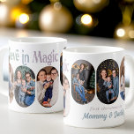 Geloof in magie 6 afgerond lozenge foto nieuwe bab koffiemok<br><div class="desc">Geloof in Magic photo mok voor nieuwe ouders of als een kerstcadeau - of u kunt de formulering voor elke gelegenheid en elke gelegenheid aanpassen. Het ontwerp beschikt over 6 foto's en volledig bewerkbare bewoordingen voor u om te personaliseren hoe u maar wilt. Uw foto's worden weergegeven in 16:9-portretformaat en...</div>