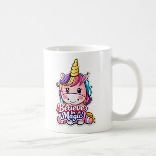 🦄✨ “Geloof in Magie” Eenhornige Mok ☕💖