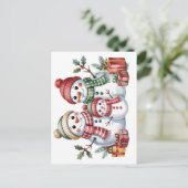 Geloof in magie feestdagenkaart (Staand voorkant)