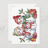 Geloof in magie feestdagenkaart (Voorkant / Achterkant)