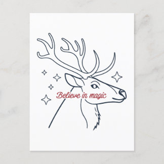 Geloof in magie feestdagenkaart