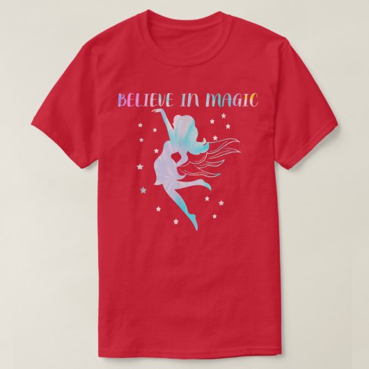 Geloof in magiër t-shirt (Design voorkant)