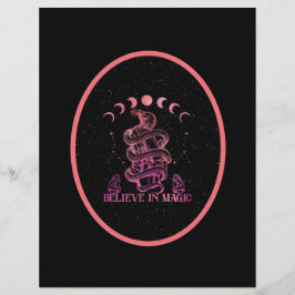 Geloof in magisch-Keltisch Wiccan-scrapbook