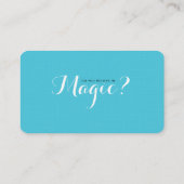 Geloof in Magisch Visitekaartje (Achterkant)