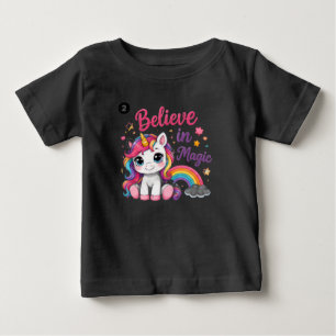 Geloof in Magische Eenhoorn Peuter T-Shirt