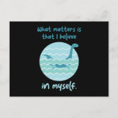 Geloof in mijn eigen goedvinden Ness Nessy Briefkaart (Voorkant)