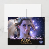 GELOOF IN MIRACLES - Briefkaart (Voorkant / Achterkant)