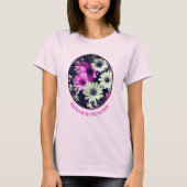 Geloof in Miracles Daisies Inspirerend T-shirt (Voorkant)