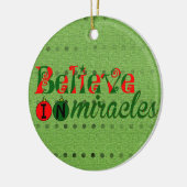 Geloof in Miracles Keramisch Ornament (Links)