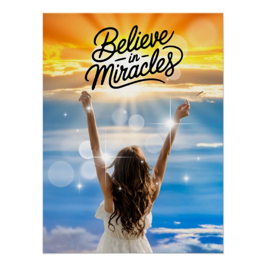 Geloof in Miracles Perfect Poster (Voorkant)