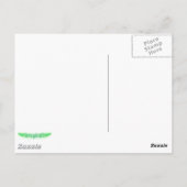 geloof in mirakelen briefkaart (Achterkant)