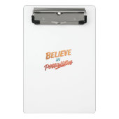 Geloof in mogelijkheden mini klembord (Voorkant)