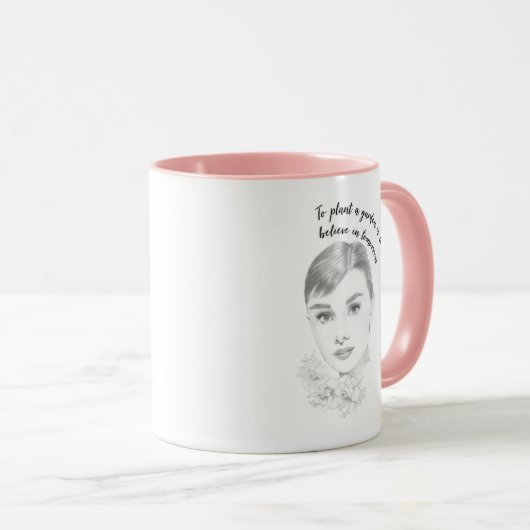 Geloof in morgen mok (Voorkant rechts)