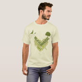 Geloof in muziek grafische T T-shirt (Voorkant volledig)