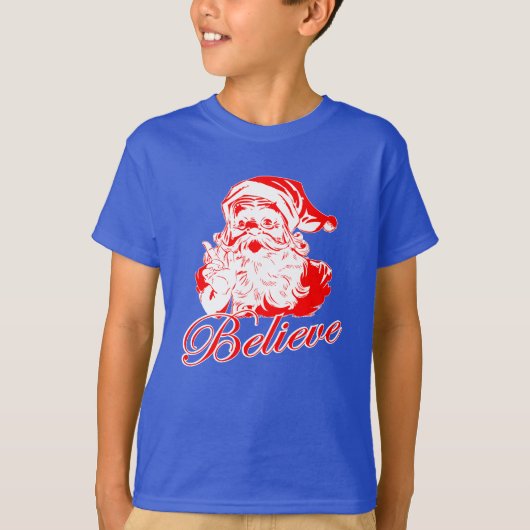 Geloof in Santa T-shirt (Voorkant)