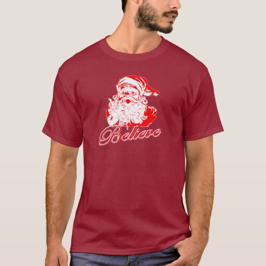 Geloof in Santa T-shirt (Voorkant)