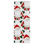 Geloof in Santa-WHITE-WINE GIFT BAG Wijn Cadeautas (Voorkant)