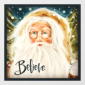 Geloof in Sinterklaas! “Inspirivity” vensterfolie Raamsticker (Vel)