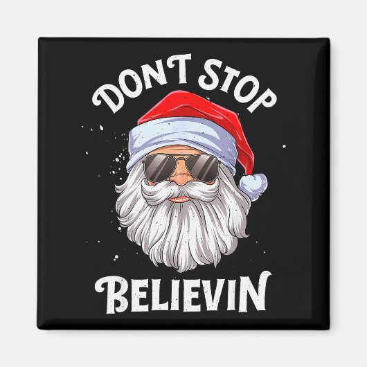 Geloof in Sinterklaas Leuk Kerstmis Jongens Kind Magneet (Voorkant)