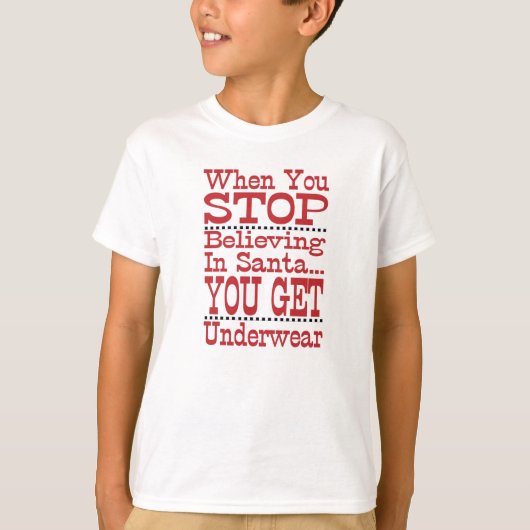 Geloof in Sinterklaas T-shirt (Voorkant)