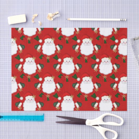 Geloof in Sinterrood-WEEFSUE WRAPPING PAPER Tissuepapier (Craft)
