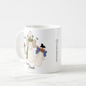 Geloof in SneeuwAngels Koffiemok (Voorkant links)